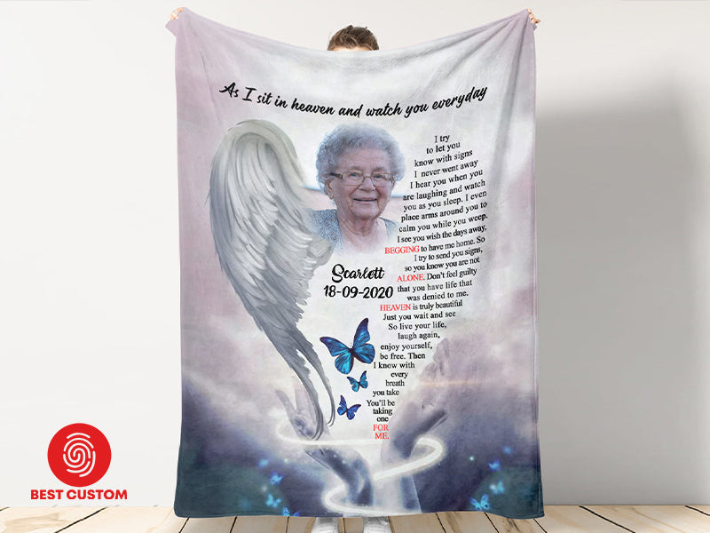 Memorial Photo Blankets