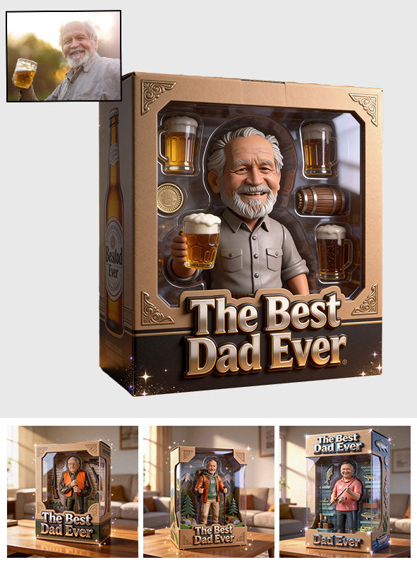 Father Gift, Customize Father With Hobby - Personalized Father Custom Shaped Acrylic Plaque
