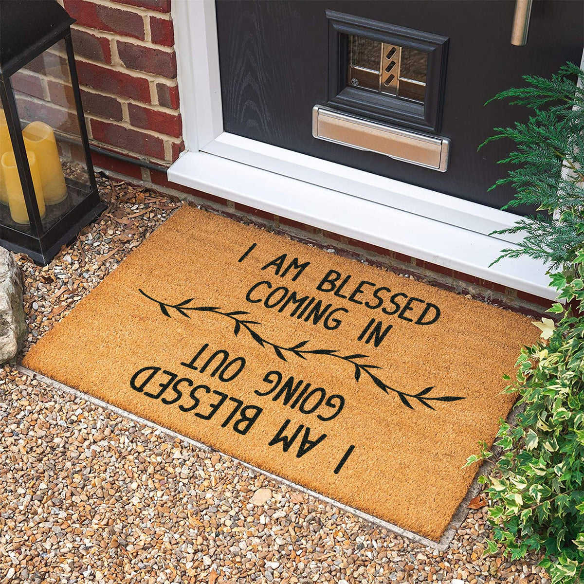 i am blessed doormat housewarming gift welcome door mat new home gift personalized custom doormat wedding gift personalized gift 1742377750226.jpg