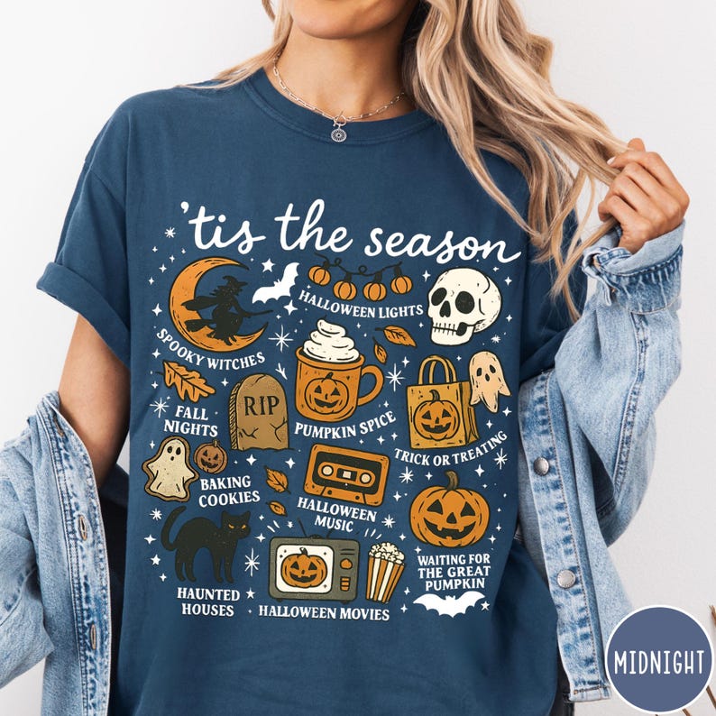Vintage Halloween Shirt Tis The Season Retro Halloween Aesthetic Womens Halloween Shirt Pumpkin Witch Graphic Tee 1756456647697.jpg