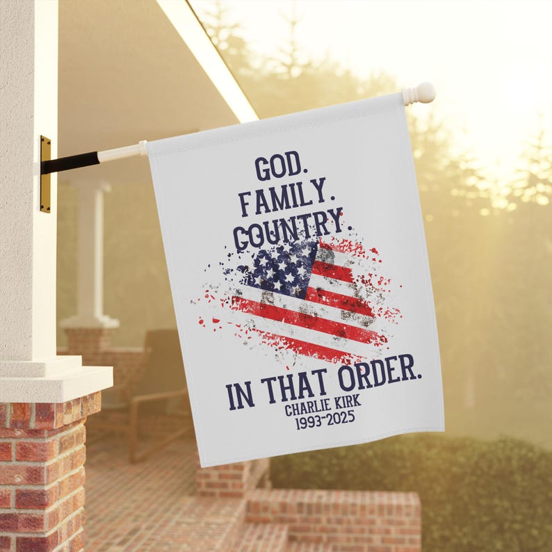 Charlie Kirk Garden Flag Republican Usa House Banner 1759830692030.jpg