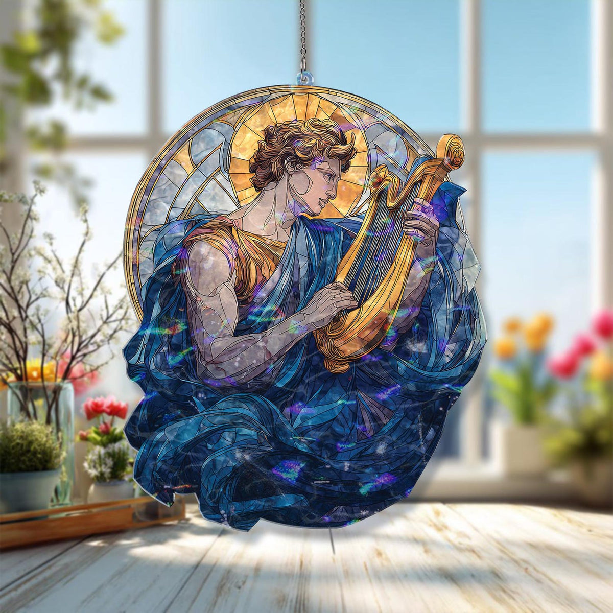 Apollo with Lyre Acrylic Suncatcher, Stained Glass Style Greek Mythology Window Hanging, God of Music and Sun Decor, Mythology Lover Gift 1da7abab-3e01-4d40-b81d-f72389d3f444-h1.jpg