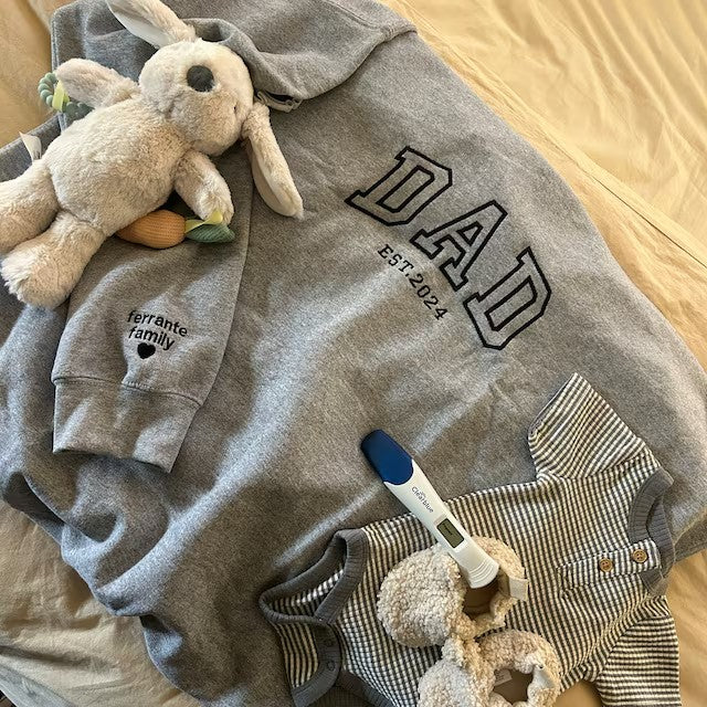 Mama Embroidered Sweatshirt, Custom Mama Shirt