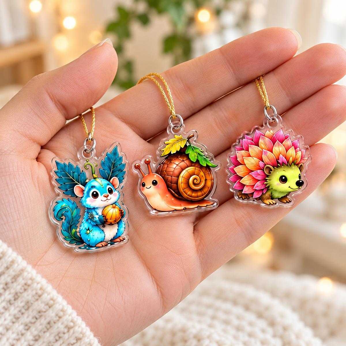 Enchanted Forest Advent Calendar – 24 Mini Acrylic Charms, Cute Fantasy Woodland Creature Ornaments, Christmas Countdown Gift Set 417d5aae-6f40-42f1-989a-0a2bbe6165fc-Ba-charm-acrylic-trong-l-ng-b-n-tay-2.png