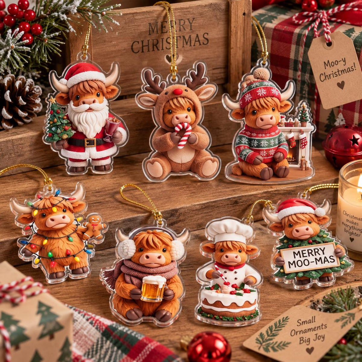 Highland Cow Advent Calendar 2026, 24 Days Christmas Countdown Blind Box, Farmhouse Decor, Christmas Set Gift for Kids, Cow Lover Gift 45eac311-1561-4563-bc58-b003846537dd-il_1588xN.8637077239_944i.jpg