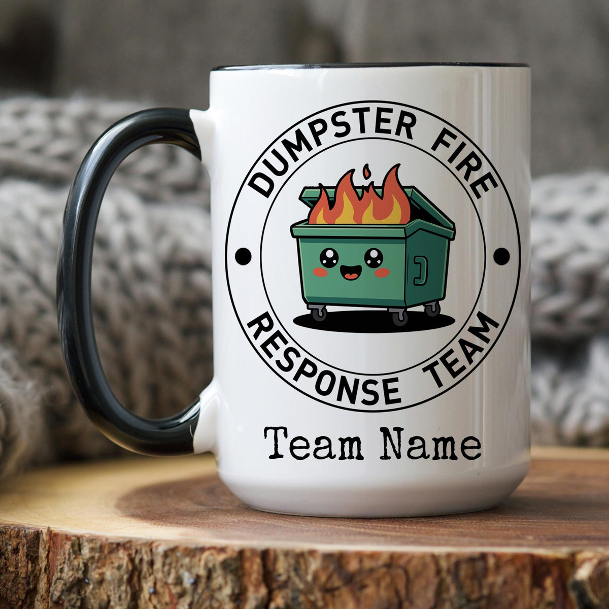 Dumpster Fire Response Team Mug, Personalized Best Team Gift, Employee Gift, Coworker Appreciation Gift, Office Team Mug, Dream Team Present 50194c18-78bd-4672-8340-493e7cffe660-3.jpg