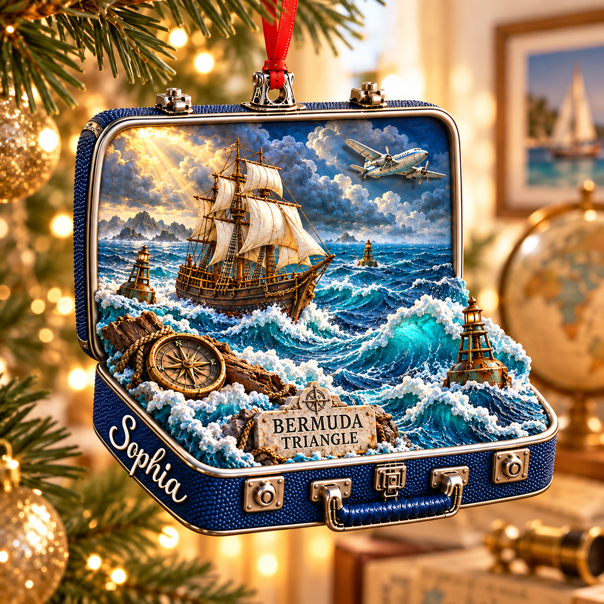 Personalized Bermuda Triangle 3D Suitcase Christmas Ornament – Ocean Mystery Keepsake & Gift for Adventure Lovers 545996ad-da4a-4122-bb32-e427dbd1392a-Bermuda-Triangle-Suitcase-Christmas-Ornament-1.png