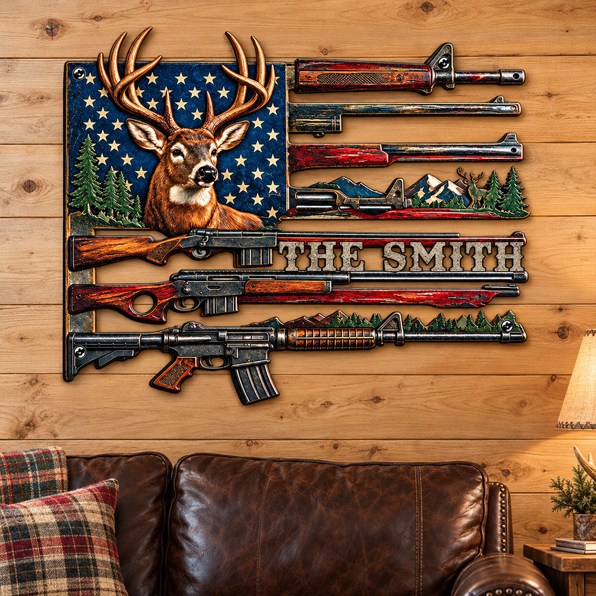 Deer Hunting Metal Wall Art - Custom Gifts for Him 575f5e9b-60f9-48e0-be67-d76e906d8f64-3.jpg