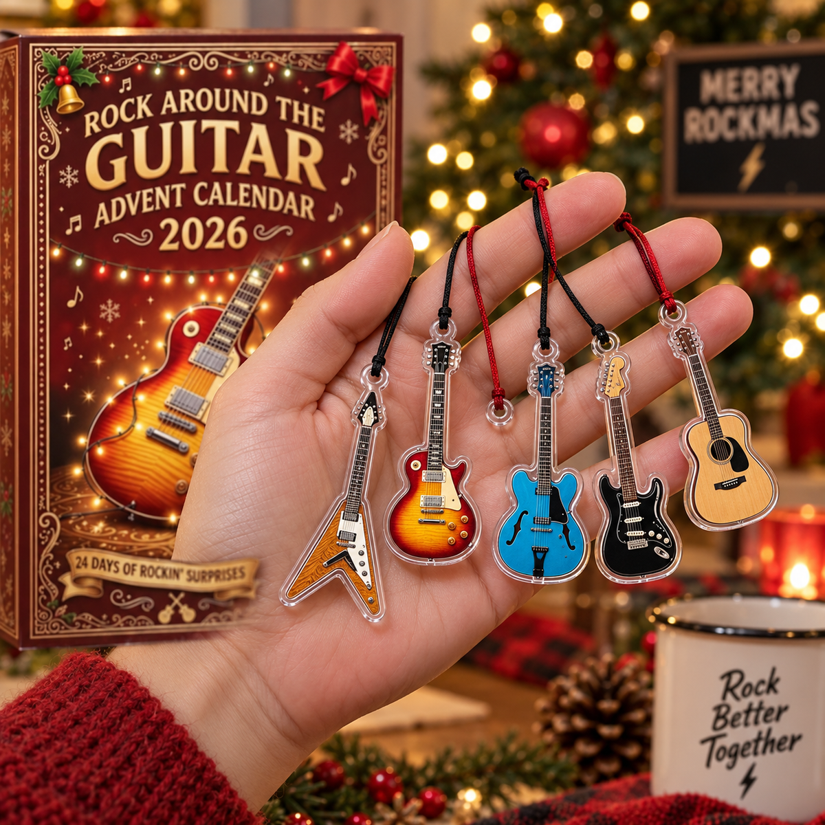 Guitar Advent Calendar 2026, 24 Days Christmas Countdown Box, Rock Music Guitar Ornaments Set, Musician Guitarist Gift 6c005e59-a93f-4765-b29b-95e5130d87cc-c99ac0aa-70cc-4cc6-9fbd-fc49deb6ec38.png
