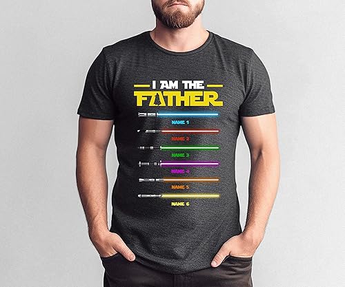 I Am Their Father Personalized Shirt, Custom Dad Shirt With Kids Names, Personalized Fathers Day Shirt, Daddy Shirt, Gift For Dad Shirt