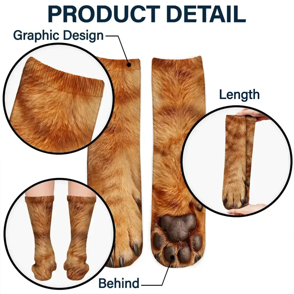 Gag Gift For Pet Lovers - Personalized Funny Feet Paws Socks 9b595da5-71e6-4d05-988d-e4889c792796-MK7_69312a6c-ffcb-49b6-8756-13e1909c4d61.jfif