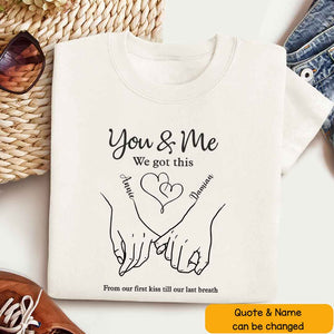 Annoying Each Other For Years - Personalized Shirt - Gift For Couple