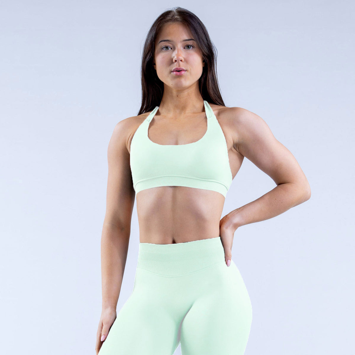High Quality Seamless Beauty Back High Impact Yoga Bra Sport Bra Top Fitness Gym Bra for Women