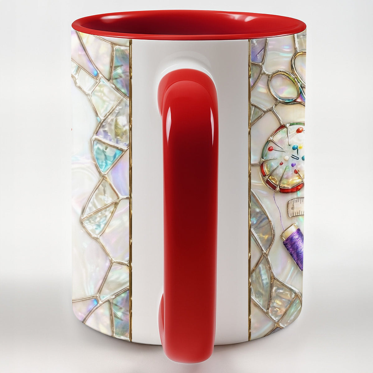 Creative Soul Sewing Personalized Accent Mug, Gift For Crafters