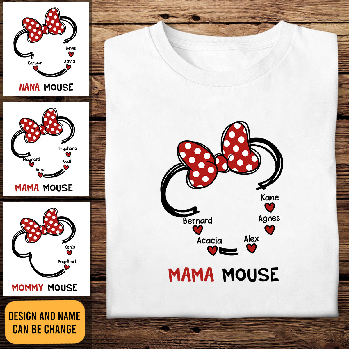 Mama Mouse Minnie Ears - Personalized Apparel - Gift For Mother