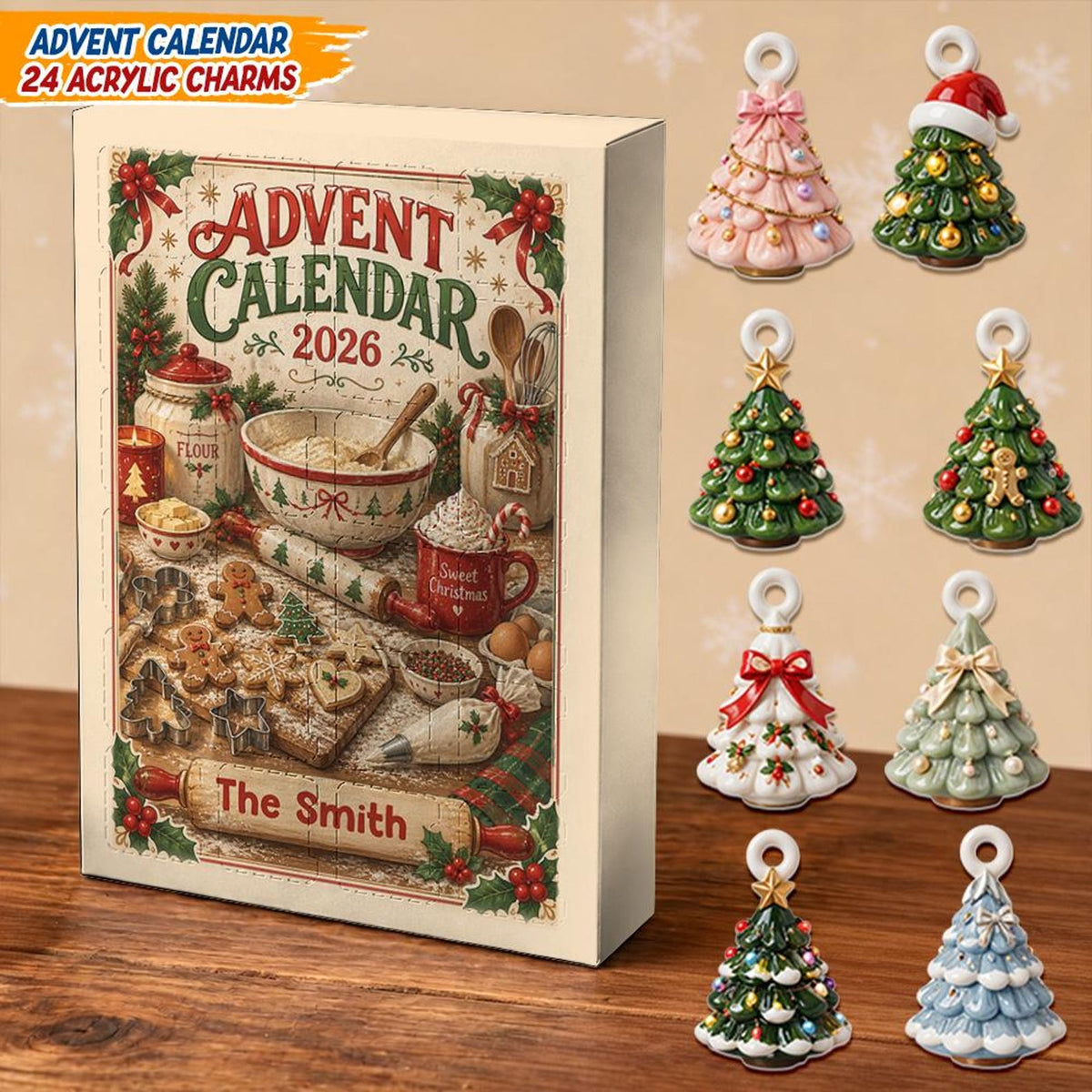 Personalized Advent Calendar Acrylic Charms, 24 Days Countdown Set, Custom Name, Holiday Activity, Christmas Gift af7955bb-355d-4eef-9609-2388ba64c02e-il_1588xN.8550203253_4k6o.jpg