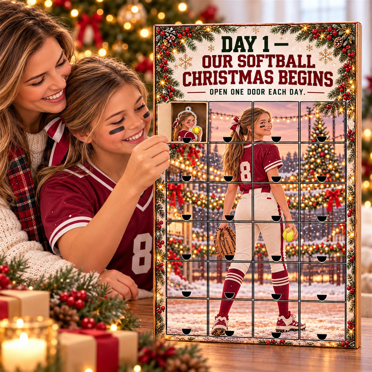 Personalized Softball Advent Calendar with 24 Custom Photo Acrylic Ornaments, Player Number Christmas Gift for Softball Family and Coach cf03b688-e326-4aa4-ba58-f2e90ca18fbc-il_fullxfull.8648768769_s1rx.jpg