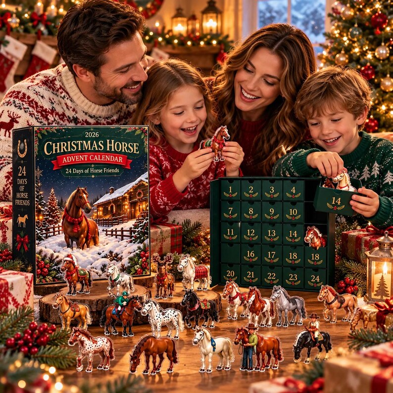 2026 Horse Advent Calendar, 24-Day Christmas Countdown, Mini Horse Toy Gift d8d36254-6db3-4a26-9c01-9852f0298439-fghdr.jpg