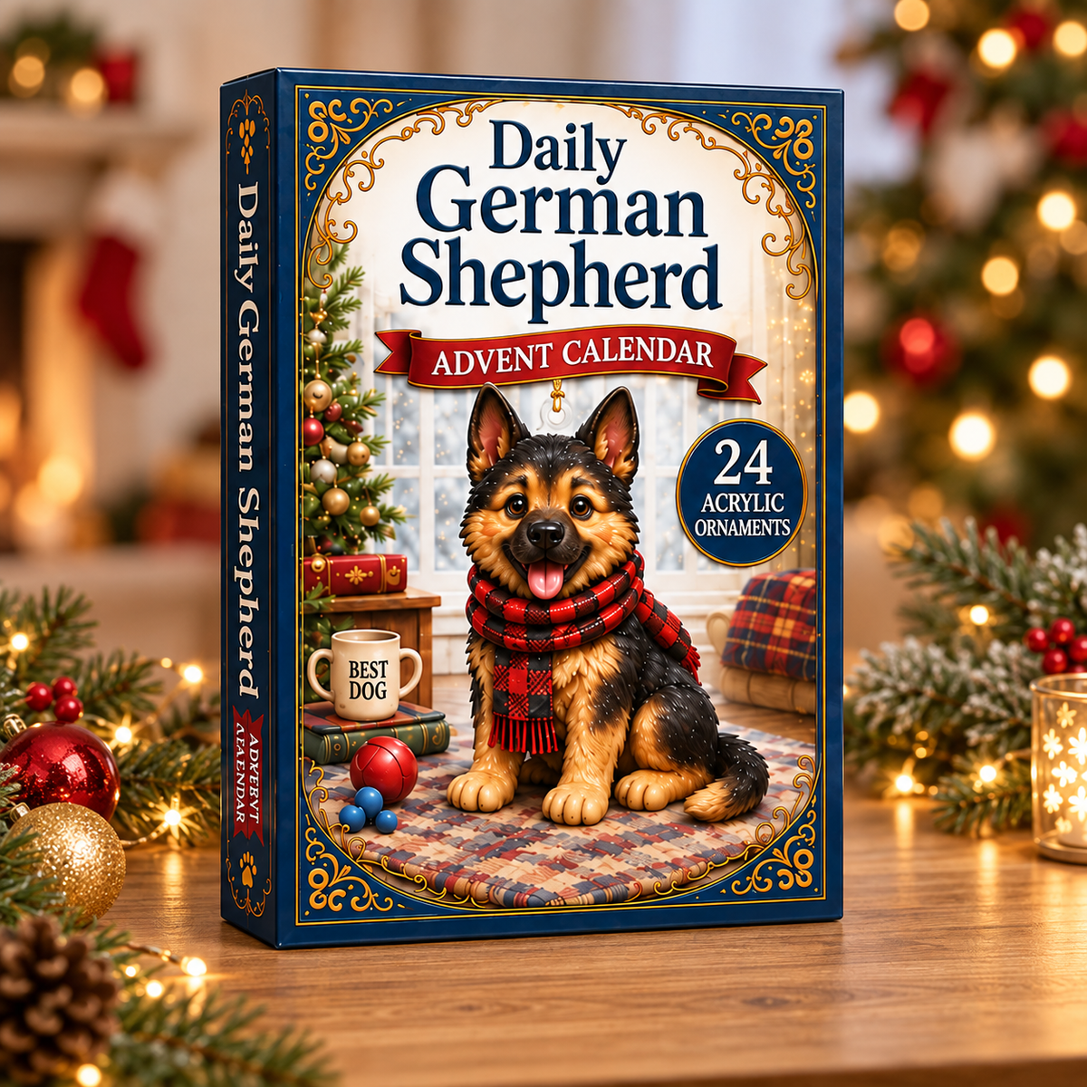 Daily German Shepherd Advent Calendar 2026 - 24-Day Festive Countdown, Acrylic Charms Blind Box - Gift For Dog Lovers f11a21ee-8183-4e2c-8b16-1aee616e1d68-german-shepherd-box-.png