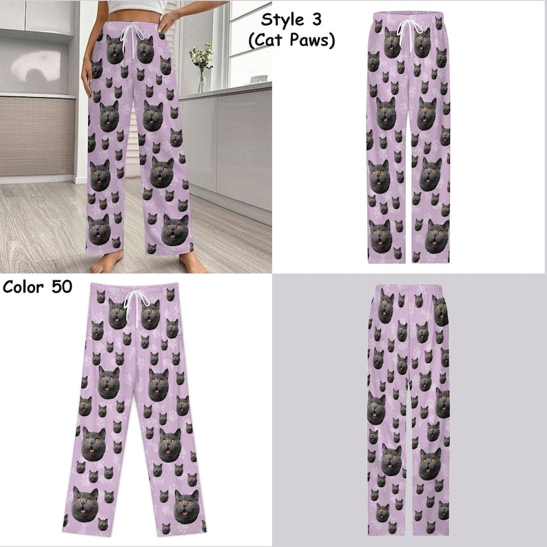 Custom Pajama Pants,Personalized Dog Pajamas,Custom Cat Pyjamas,Men/Women Pajama,Personalized Gift,Custom Dog Pajama,Puppy Christmas Pajamas il_794xN.6257946028_68mp.jpg