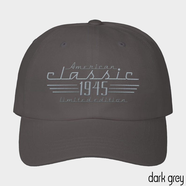 80th Birthday Gift for Men,Limited Edition 80th Birthday Hat, Born in 1945 Car Lover Hat,Grandpa 80th Birthday Gift,Dad 80th Birthday Gift