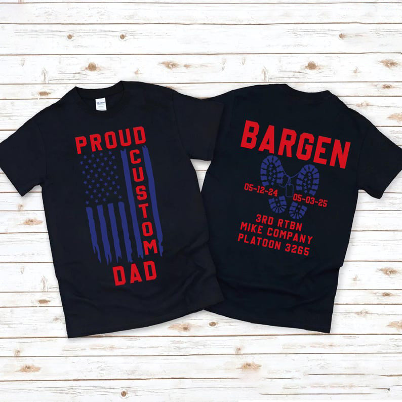 Bootcamp Graduation Shirt: Custom Military Pride Tee Gift Military Graduation Shirts, Graduation Day Tee, Personalized Military Gifts