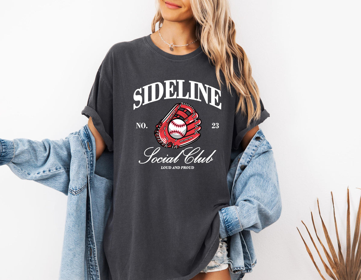 Two-Sided Baseball T-shirt With Custom Number And Name, Personalized Baseball Gift, Baseball MomShirt, Custom Sports Shirt