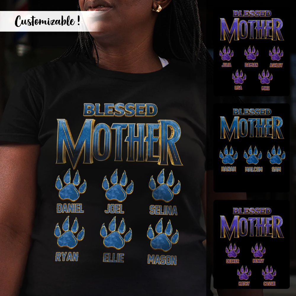 Blessed Mother - Personalized Apparel - Gift For Mother, Mother's Day, Family