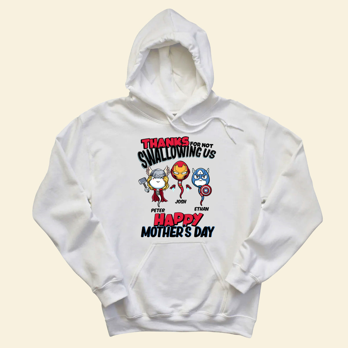 Multiverse Thanks For Not Swallowing Us - Personalized Shirt - Mother's Day, Funny, Birthday Gift For Mom, Mother, Wife Banner1_b0b802ee-a913-4e23-8253-17bd736804c3.jpg?v=1682072210