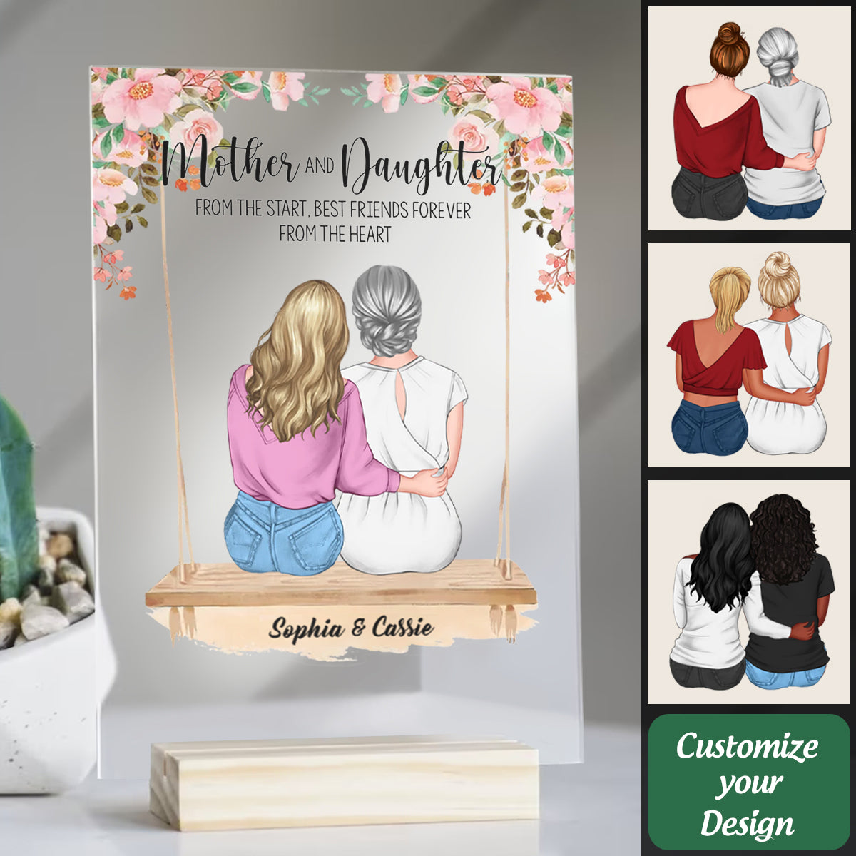 I Need To Say I Love You Personalized Acrylic Plaque Gift For Mom