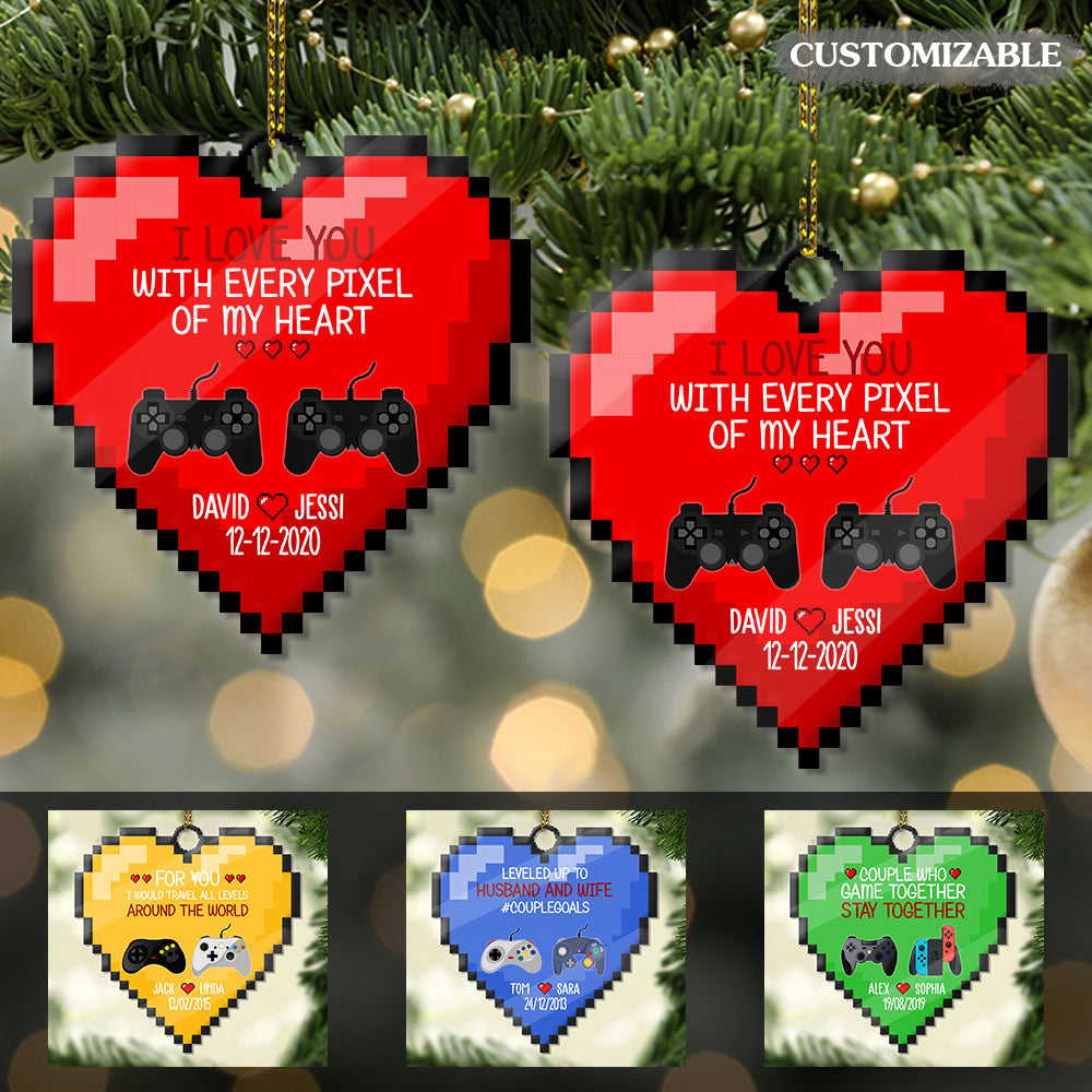 Pixel Heart Gaming Partner For Life Game Controller Couple Christmas Gift New Levels Personalized Custom Shape Ornament banner-FB_9eb85344-b528-42f7-aaa3-915d60b31c78.jpg?v=1637312620