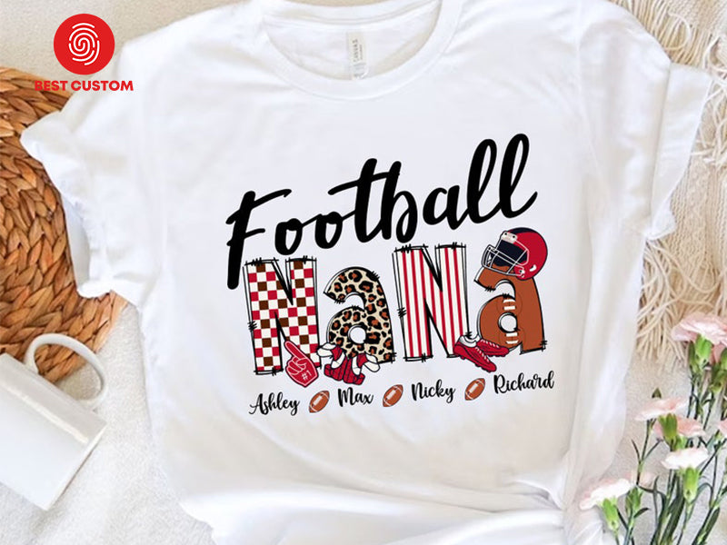 Cute Mom Football Shirts for Game Day - Best Custom