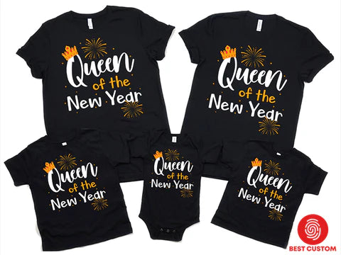 Family New Year Shirt Designs