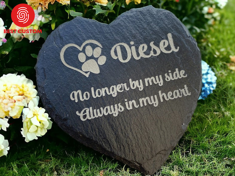 Personalized Pet Memorial Rocks