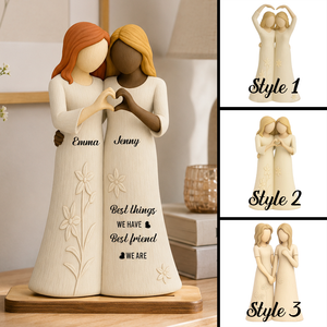 You Are The Sister I Got To Choose - Personalized Wooden Plaque - Gift For Sister, Bestie, Friends