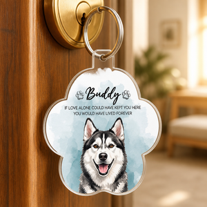 Rainbow Bridge Pet Memorial Photo Keychain - Personalized Acrylic Keychain 0035fc3f-0d4d-4155-adda-4b511172f73d.png