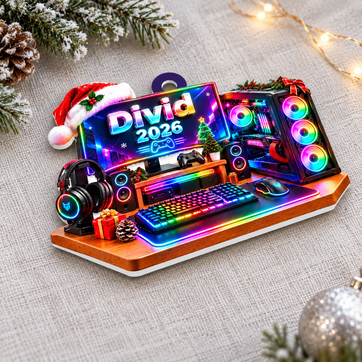 Custom Gaming PC 3D Relief Ornament, Gaming Christmas Gift, Gift For Gamer, Custom Name Gaming Ornament Computer Ornament, Game Lover Gift 0040faa7-b712-4169-9aa6-903546d7f553-e8da37c1-6a0c-426a-84c0-3f33c2062609.png