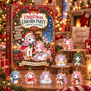 Unicorn Advent Calendar 2026, Christmas Countdown Gift, 24 Day Unicorn Charms, Kids Holiday Keepsake, Magical Christmas Decor, GIFT 2026 004403e3-4395-4f9b-a1c9-13e88efc8e16-9c542196-d91b-4c3f-9b91-656b7703e940.png