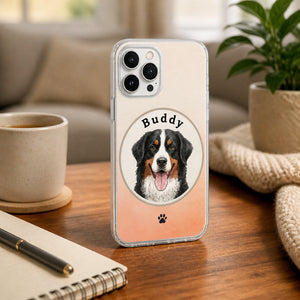 Custom Pet Portrait Phone Case – Arch Badge Edition - Personalized Phonecase 005b7da1-f351-4fe2-83eb-97373093f1e0.jpg