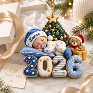 Personalized Baby First Christmas 3D Ornament 2026, Custom Baby Name Ornament, Newborn Boy Christmas Keepsake, First Xmas Gift 00677e92-71db-4210-90ac-a2fa03f88848-5d812239-6f26-41c2-9a1c-0852620084aa.png