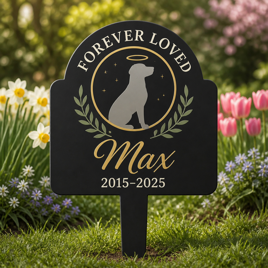 Forever Loved Pet Memorial Yard Sign – Name & Years - Personalized Yard Sign 006ad2d8-678a-423a-b256-d0392beb40e4.png