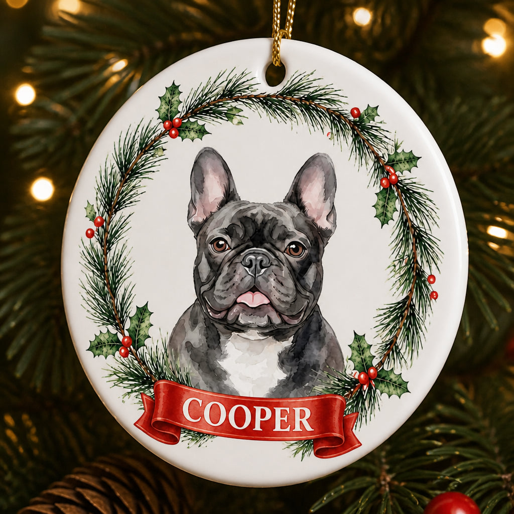Custom Pet Portrait Christmas Ornament – Watercolor Snowflake Wreath with Name - Personalized Ornament 006c04c4-4db4-4d5b-a641-33e7354d5c38.jpg