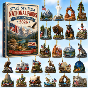 Stars, Stripes & National Parks Advent Calendar 2026 - 24-Day Festive Countdown, Acrylic Charms Blind Box - Gift For Family & Friends 006d9318-82fd-4739-92a4-d0d33efb8043-national-parks-box-charms.png