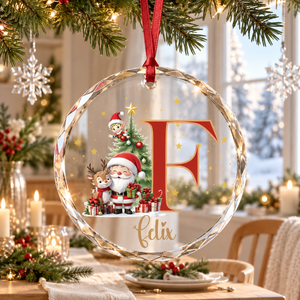 Custom Christmas Initial Ornament, Cute Santa Ornament, Personalized Christmas Tree Decor, Kids Name Ornament, 2026 Christmas Keepsake 00984571-e17a-4e41-b16b-106dff7e5dad-banner-2.png