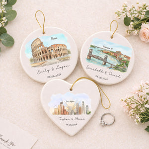 Custom Skyline Ornament l Personalized Engagement Location Gift l Watercolor Landscape Wedding Keepsake 009ea1ce-fbee-46f1-be07-a268861dcb7d-1.jpg