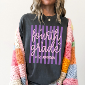 Comfort Colors Custom Fourth Grade Teacher Shirt, 4th Grade Teacher Team Shirts, Personalized Fourth Grade Shirt, Gift For New Teacher 00a38655-6bb5-4386-9747-9c6fabb7beea-7.png