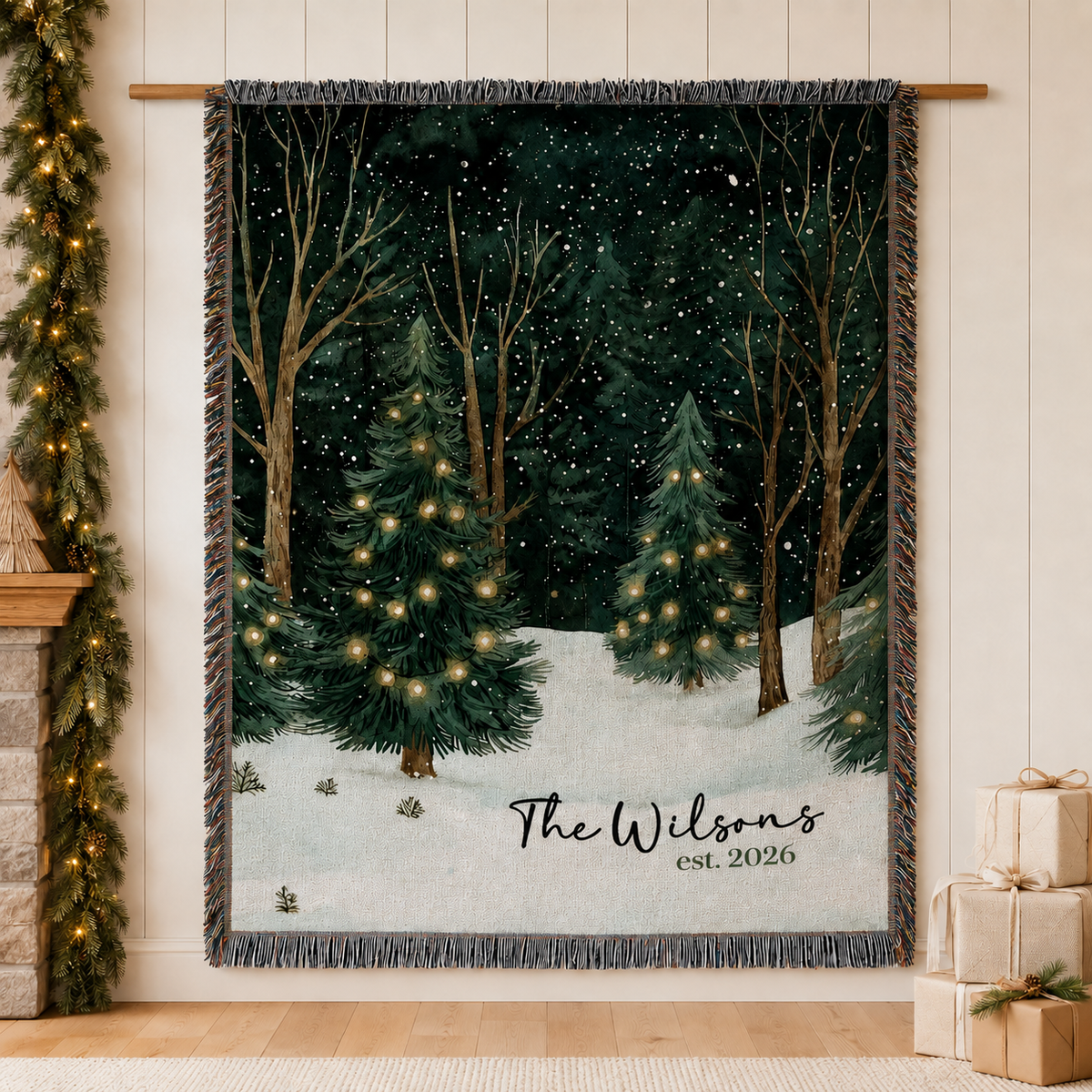 Personalized Christmas Blanket Family, Christmas Gift, Family Name Blanket for Xmas, Christmas Woven Blanket, Xmas Decoration Family Gift 00b8ad59-2537-4c07-a3f3-5675ec5bab4a-banner-1.png