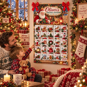 Personalized Highland Cow Christmas Advent Calendar Box, Custom Name 24 Charm Countdown Gift, Farm Animal Holiday Keepsake 00c79be9-db64-4006-b46a-4ffe645a4982-il_1588xN.8590674439_t3i7.jpg