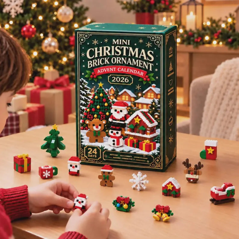 24 Days Christmas Brick Ornament Advent Calendar 2026, DIY Building Toy Countdown, Mini Christmas Building Blocks, Kids Holiday Gift 00dd7040-7c40-4462-aef4-342f6b7a8d4a-dsgrh-9-.webp