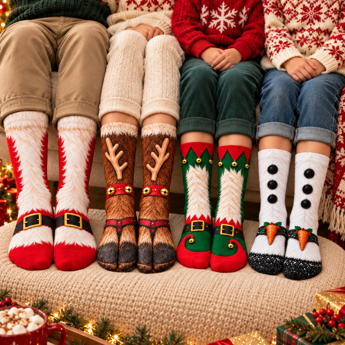 Santa Feet Funny Gift For mily - Personalized Crew Socks -  Personalized Best Friend Gifts, Besties, Sisters, BFF 00ea46fd-2fb1-40eb-ae11-bcbdb96dad7d-1.jpg